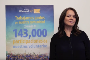 Gisela Noble, testimonio sobre el voluntariado de Walmart